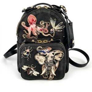 NEW Valentino Garavani “Fantastic Animals” Mini Backpack.